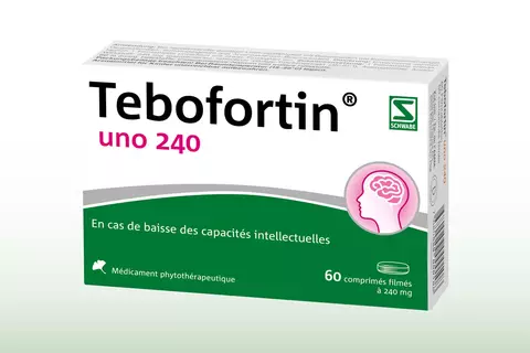 Tebofortin Oubli Difficulté de concentration - Schwabe Pharma