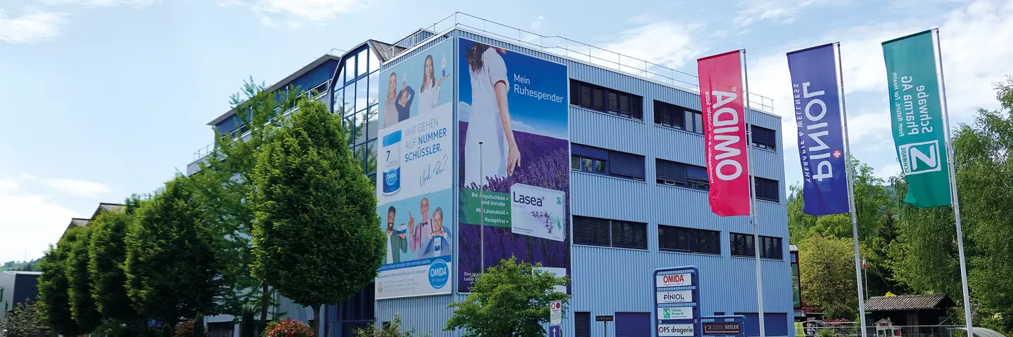 Gebäude der Schwabe Pharma AG in Küssnacht