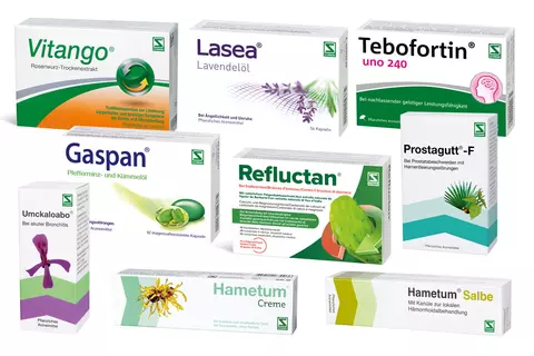 Pflanzliche Arzneimittel - ohne Rezept - Schwabe Pharma